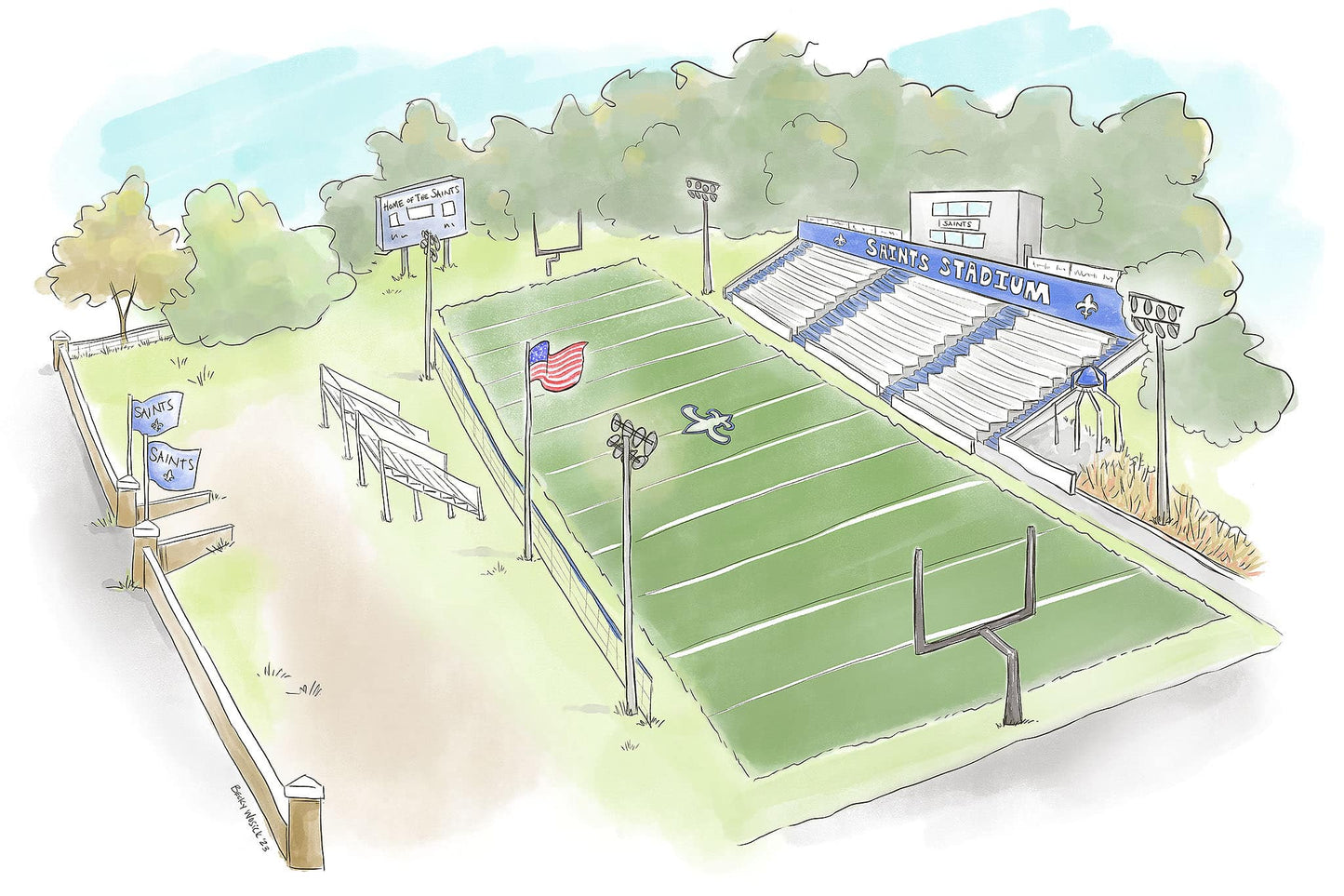 Saints Football Stadium