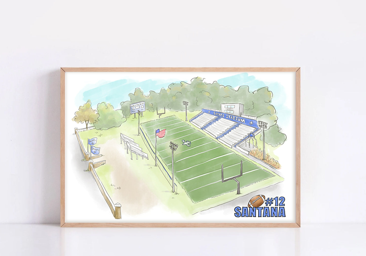 CUSTOM Saints Stadium